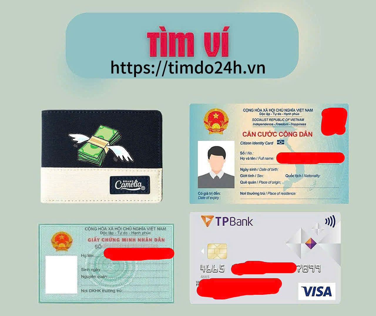 Mình bị Rơi Mất ví tiền